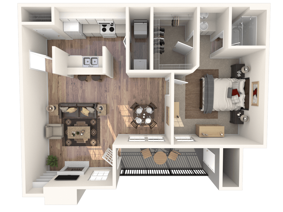 Floor plan layout diagram for Channings Mark - A2